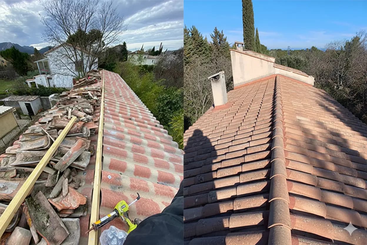 Avant / Après – Réparation et étanchéité